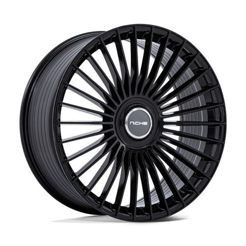 Niche 1PC NC282 SERENE GLOSS BLACK 22X10.5 5X4.25/4.5 ET +45 CB 72.56
