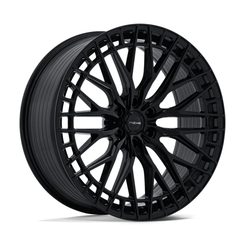 Niche 1PC NC288 GENOA GLOSS BLACK 24X10 6X135 ET +30 CB 87.1