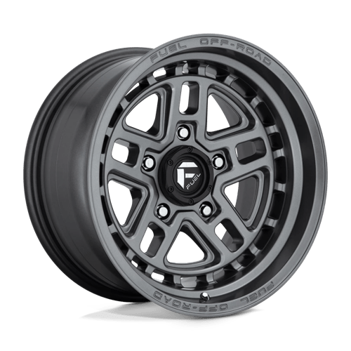 Fuel 1PC D668 NITRO MATTE GUNMETAL 17X9 5X5.0 ET -12 CB 71.5