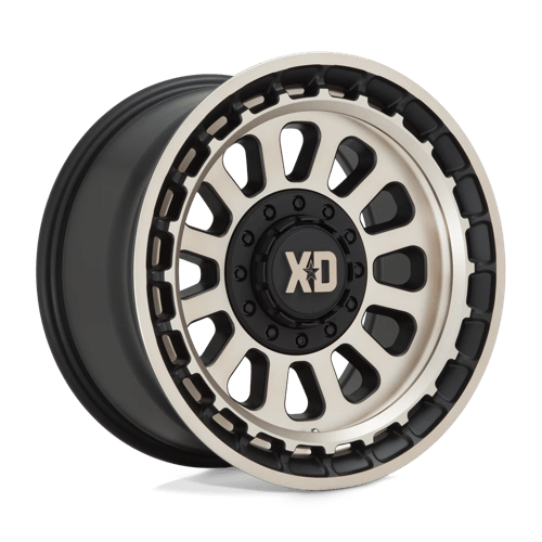 XD XD856 OMEGA SATIN BLACK W/ BRONZE TINT 17X9 5X5.0/5.5 ET +18 CB 78.1