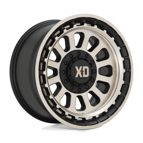 XD XD856 OMEGA SATIN BLACK W/ BRONZE TINT 20X10 6X135/5.5 ET -18 CB 106.1