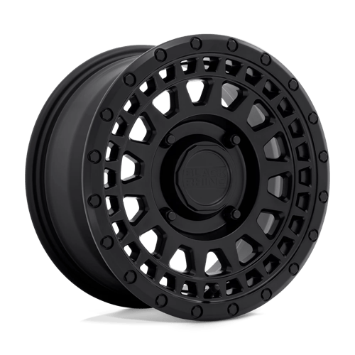 Black Rhino Hard Alloys - UTV PARKER UTV MATTE BLACK 15X7 4X110 ET +51 CB 80.2