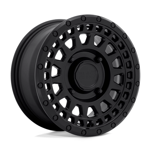 Black Rhino Hard Alloys - UTV PARKER UTV MATTE BLACK 15X7 4X137 ET +51 CB 106.1