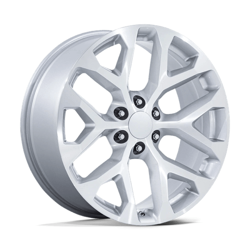 Performance Replicas PR177 SILVER MACHINED 24X10 6X5.5 ET +24 CB 78.1