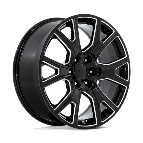 Performance Replicas PR199 GLOSS BLACK MILLED 26X10 6X5.5 ET +31 CB 78.1