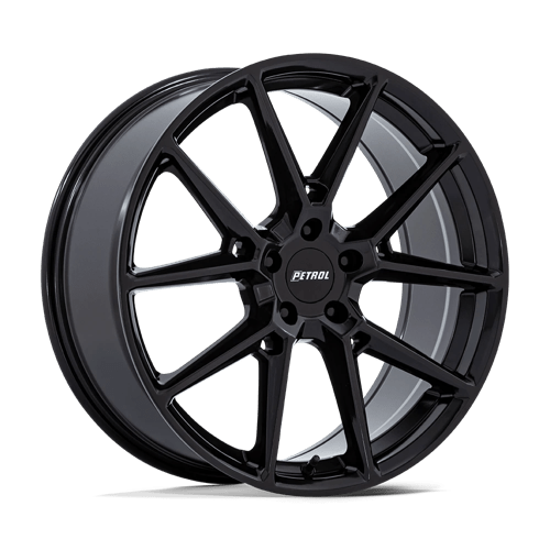 Petrol PE002 P1E GLOSS BLACK 17X8 5X4.5 ET +40 CB 72.56