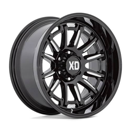 XD XD865 PHOENIX GLOSS BLACK MILLED 20X10 5X5.0 ET -18 CB 71.5