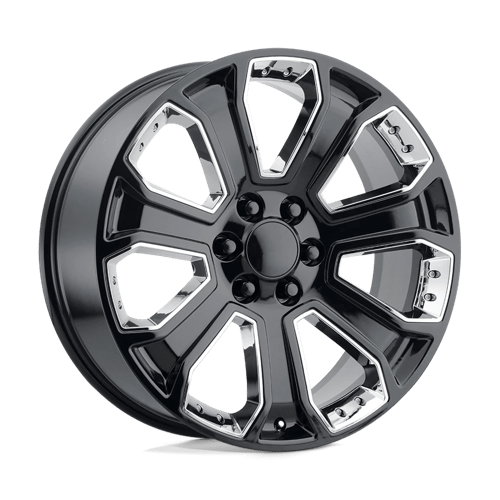 Performance Replicas PR113 GLOSS BLACK W/ ACCENTS 22X9 6X5.5 ET +24 CB 78.1