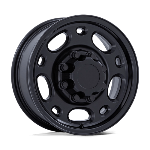 Performance Replicas PR156 SATIN BLACK 16X6.5 8X6.5 ET +28 CB 117