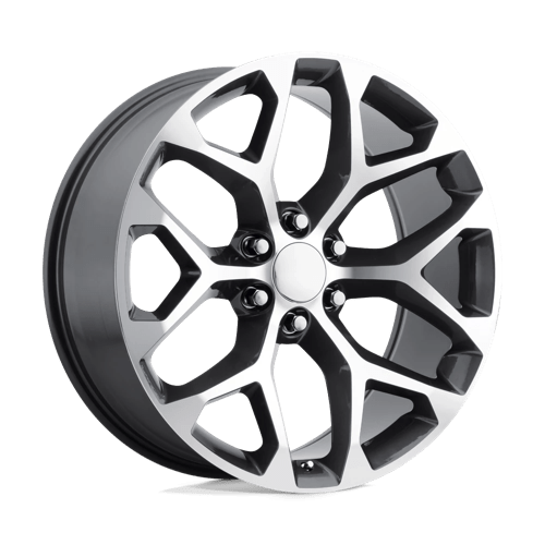 Performance Replicas PR176 GUNMETAL MACHINED 20X9 6X5.5 ET +24 CB 78.1