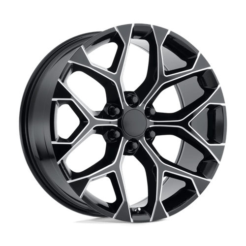 Performance Replicas PR176 GLOSS BLACK MILLED 20X9 6X5.5 ET +24 CB 78.1