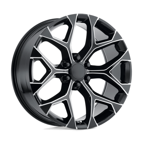Performance Replicas PR176 GLOSS BLACK MILLED 24X10 6X5.5 ET +24 CB 78.1