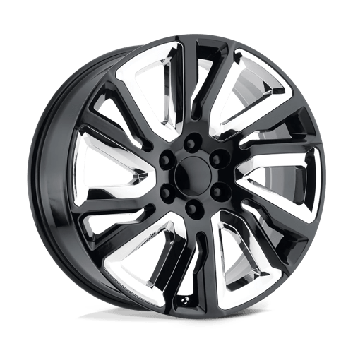 Performance Replicas PR202 GLOSS BLACK W/ ACCENTS 22X9 6X5.5 ET +28 CB 78.1