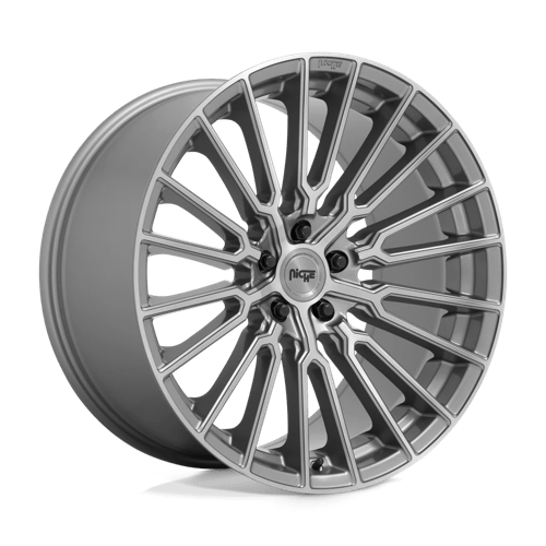 Niche 1PC M251 PREMIO PLATINUM BRUSHED 22X10 5X112 ET +35 CB 66.56