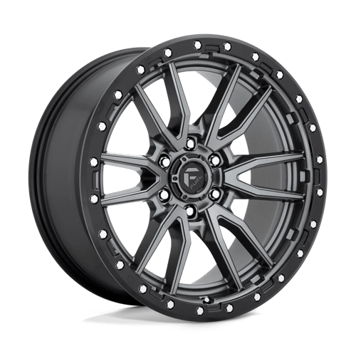 Fuel 1PC D680 REBEL MATTE GUNMETAL BLACK BEAD RING 20X9 6X5.5 ET +20 CB 106.1