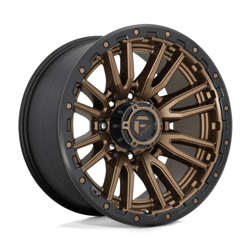 Fuel 1PC D681 REBEL MATTE BRONZE BLACK BEAD RING 20X10 8X170 ET -18 CB 125.1