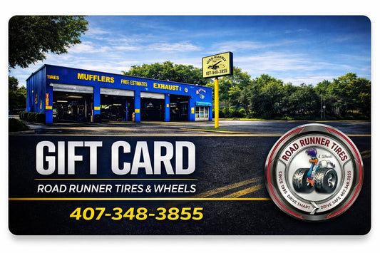 Road Runner tires & Wheels Gift Card