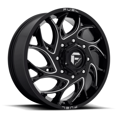 Fuel 1PC D741 RUNNER GLOSS BLACK MILLED 20X8.25 8X200 ET +105 CB 142