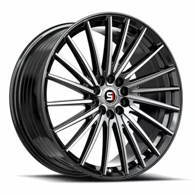 SP-68 17×7.5 5×114.3 5×120 +42 Cb 73.1 Gloss Black & Machined