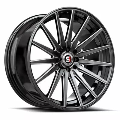 SP-69 17×7.5 5×110 5×114.3 +42 Cb 73.1 Gloss Black & Milled