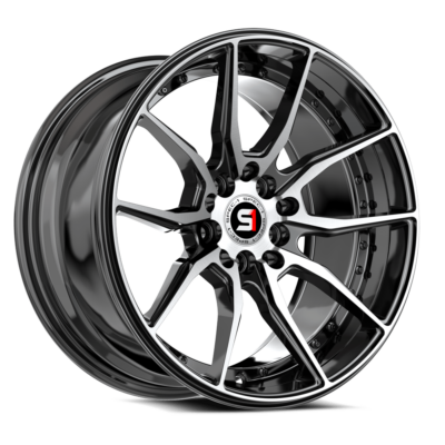 SP-77 16×8.0 4×100 4×114.3 +20 Cb73.1 Gloss Black & Machined