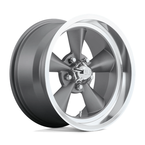 US Mag 1PC U102 STANDARD MATTE GUNMETAL 15X7 5X4.5 ET -5 CB 72.56