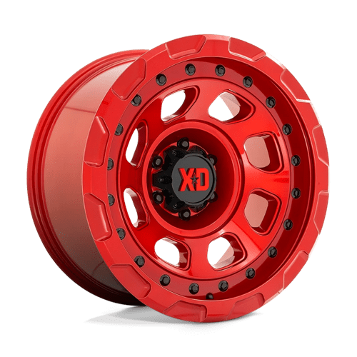 XD XD861 STORM CANDY RED 17X9 5X5.0 ET -12 CB 71.5