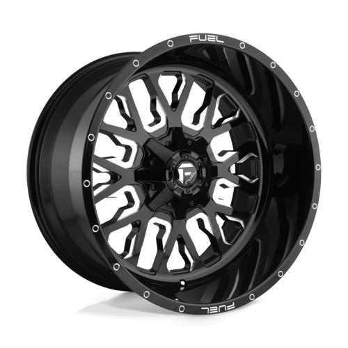 Fuel 1PC D611 STROKE GLOSS BLACK MILLED 20X9 6X135/5.5 ET +1 CB 106.1