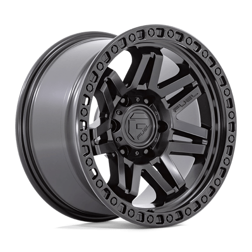 Fuel 1PC D810 SYNDICATE BLACKOUT 17X9 5X5.0 ET -12 CB 71.5