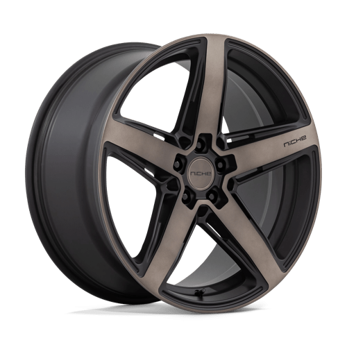 Niche 1PC M271 TERAMO MATTE BLACK W/ DOUBLE DARK TINT 20X9 5X4.5 ET +35 CB 72.56