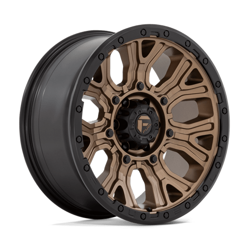 Fuel 1PC D826 TRACTION MATTE BRONZE W/ BLACK RING 20X9 6X5.5 ET +1 CB 106.1