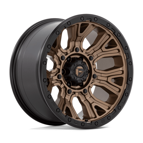 Fuel 1PC D826 TRACTION MATTE BRONZE W/ BLACK RING 20X10 6X5.5 ET -18 CB 106.1