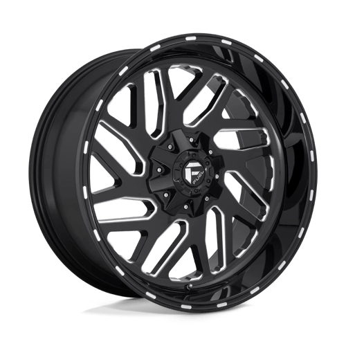 Fuel 1PC D581 TRITON GLOSS BLACK MILLED 22X10 6X135/5.5 ET -19 CB 106.1