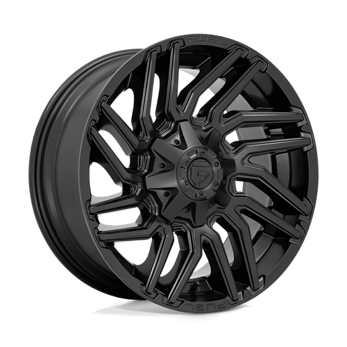 Fuel 1PC D775 TYPHOON MATTE BLACK 20X9 8X180 ET +1 CB 124.2