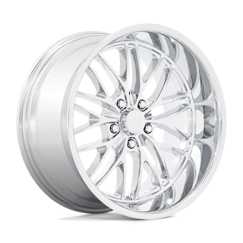 US Mag 1PC U140 SANTA CRUZ CHROME 20X10 5X4.75 ET +6 CB 72.56
