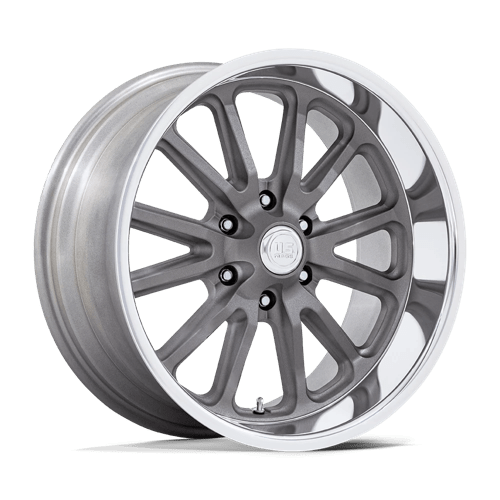 US Mag 1PC UC145 RAMBLER 6 MATTE GUNMETAL W/ DIAMOND CUT LIP 20X9.5 6X135 ET +1 CB 87.1