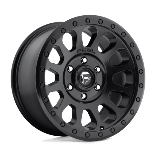 Fuel 1PC D579 VECTOR MATTE BLACK 17X8.5 6X135 ET +7 CB 87.1