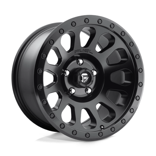 Fuel 1PC D579 VECTOR MATTE BLACK 17X9 5X5.0 ET -12 CB 78.1