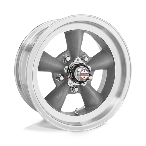 American Racing Vintage VN105 TORQ THRUST D TORQ THRUST GRAY W/ MACH LIP 15X4.5 5X4.75 ET -15 CB 83.06