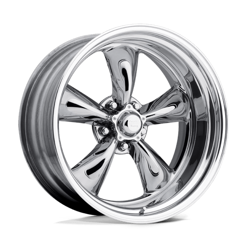 American Racing Vintage VN405 TORQ THRUST II CUSTOM TWO-PIECE CHROME W/ POLISHED BARREL 17X11 5X4.75 ET -70 CB 999