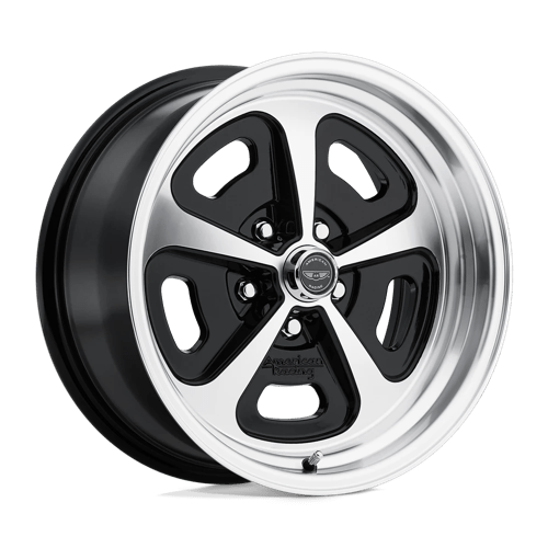 American Racing Vintage VN501 500 MONO CAST GLOSS BLACK MACHINED 15X7 5X4.75 ET +0 CB 72.56
