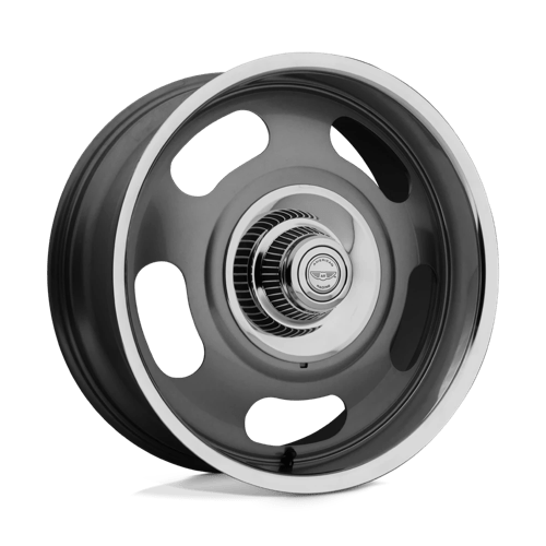 American Racing Vintage VN506 RALLY MAG GRAY CENTER W/ POLISHED LIP 20X9.5 6X5.5 ET +0 CB 106.1
