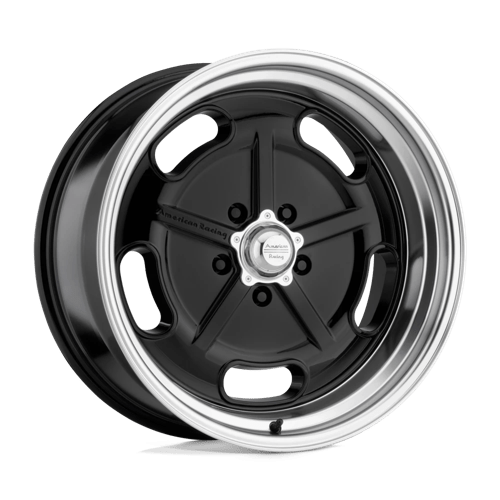American Racing Vintage VN511 SALT FLAT GLOSS BLACK W/ DIAMOND CUT LIP 20X8 5X5.0 ET +0 CB 78.1