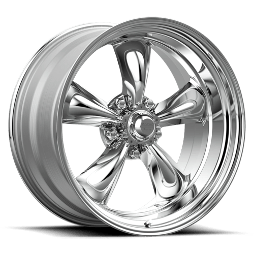 American Racing Vintage VN515 TORQ THRUST II 1 PC POLISHED 15X4 5X4.75 ET -25 CB 83.06