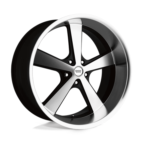 American Racing Vintage VN701 NOVA GLOSS BLACK MACHINED 20X8.5 5X5.0 ET +0 CB 78.1