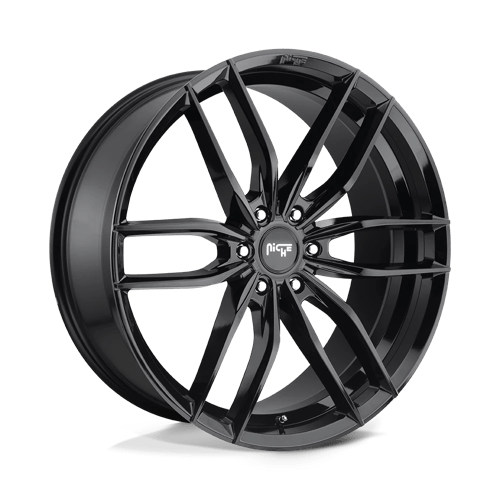 Niche 1PC M209 VOSSO GLOSS BLACK 22X9.5 6X5.5 ET +30 CB 78.1