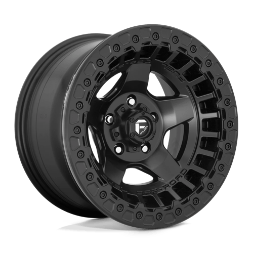 Fuel 1PC D118 WARP BEADLOCK MATTE BLACK 17X9 6X5.5 ET -15 CB 106.1