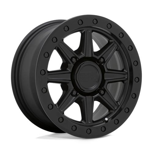 Black Rhino Hard Alloys - UTV WEBB UTV MATTE BLACK 15X7 4X137 ET +51 CB 106.1