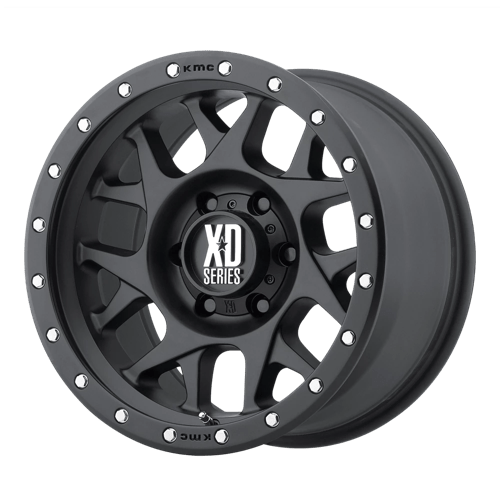 XD XD127 BULLY SATIN BLACK 16X7 5X4.5 ET +35 CB 72.6