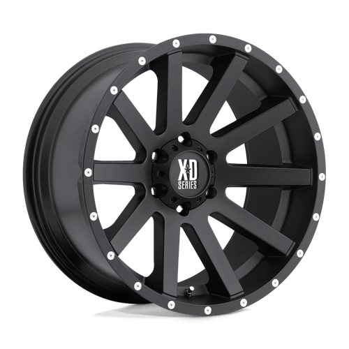 XD XD818 HEIST SATIN BLACK 20X10 5X5.0 ET -24 CB 78.1
